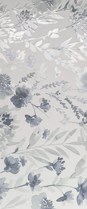 Керамическая плитка fQDC Milano Mood Flower Blu 50x120 RT / коллекция MILANO MOOD / производитель Fap Ceramiche / страна Италия