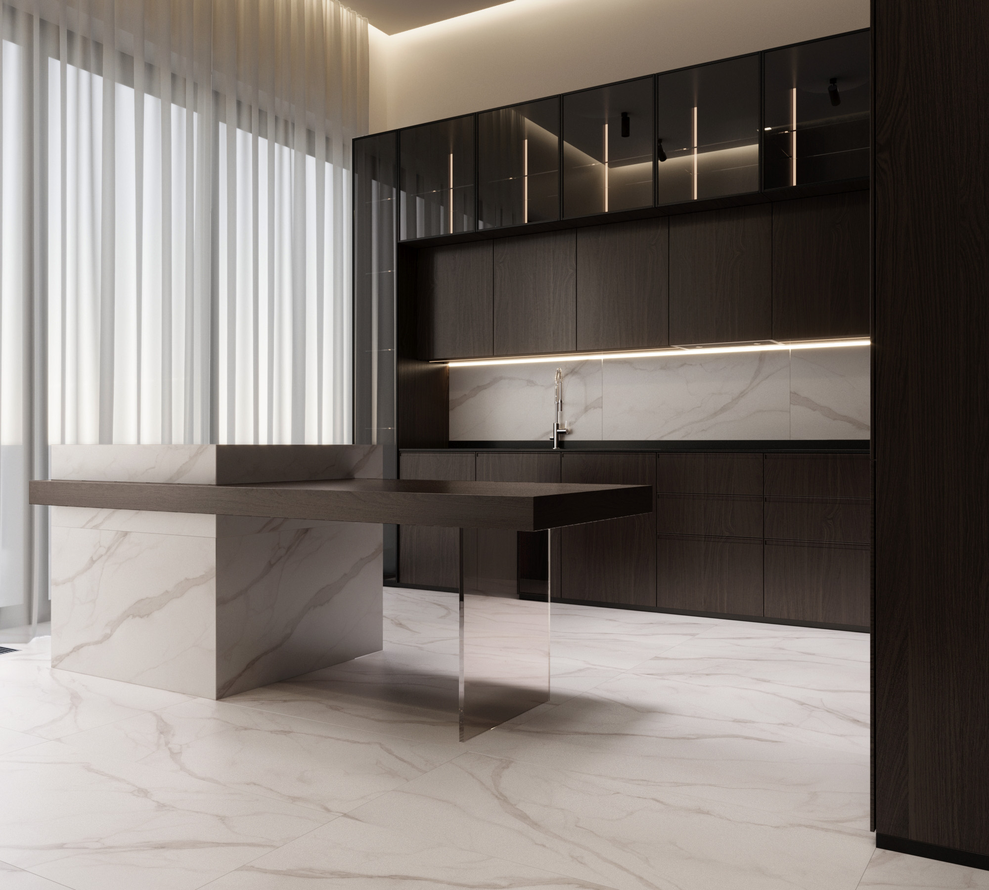 Керамогранит STATUARIO SILK / коллекция arcadiaceramica / производитель Arcadia Ceramica / страна Индия