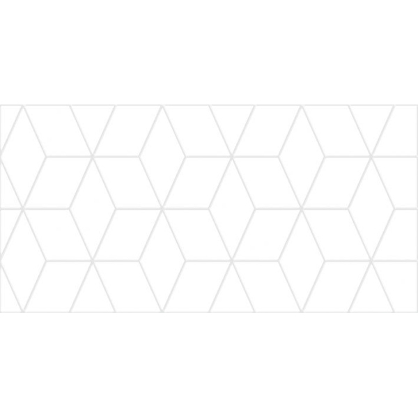 Керамогранит Плитка настенная Тренд 7С белая 30х60 (1,98м2/55,44м2) / коллекция Тренд 30х60 / производитель Керамин / страна Беларусь