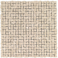Marvel Desert Beige Tumbled Mosaic (9STT) 30x30