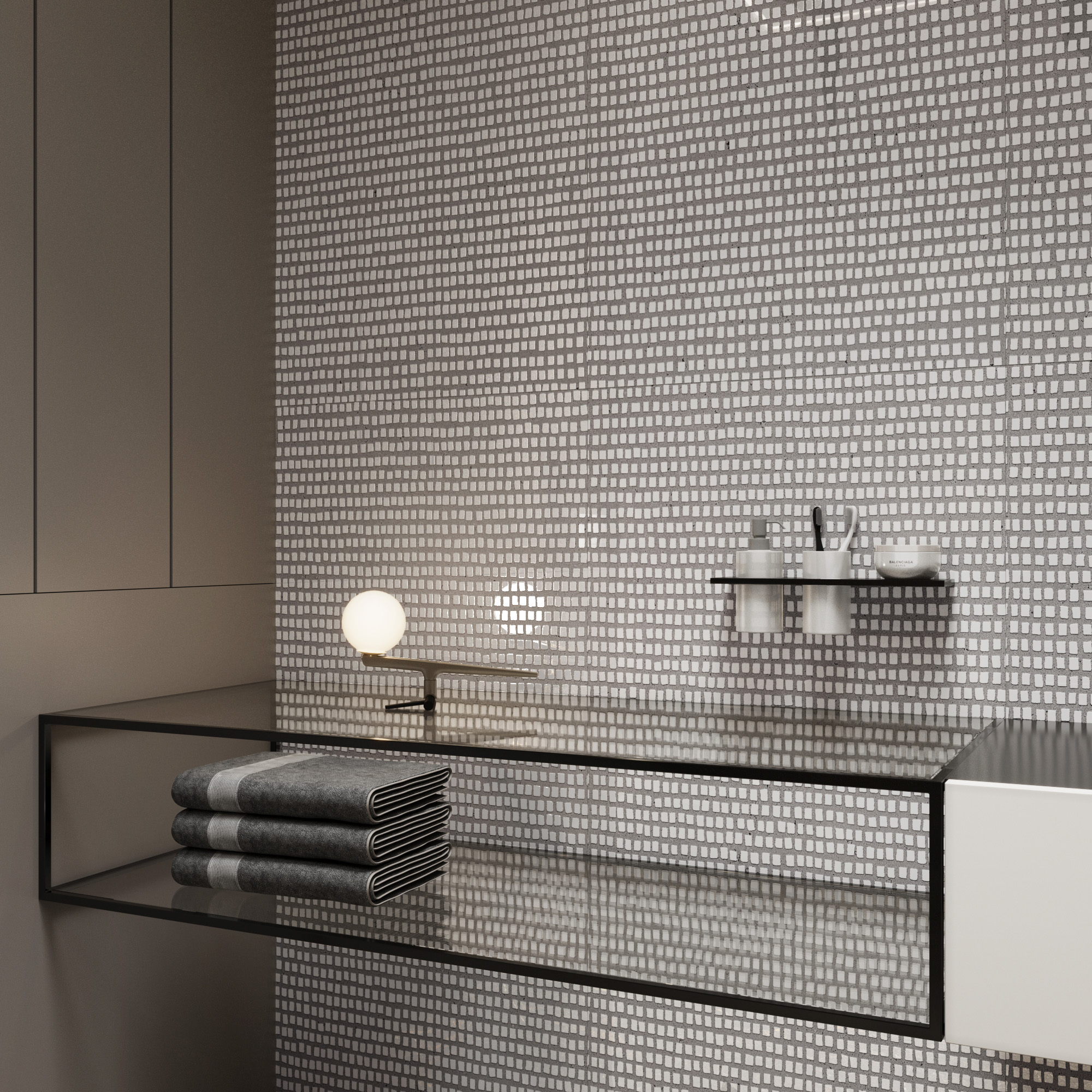 Керамогранит BIERZO BISAZZA WHITE / коллекция arcadiaceramica / производитель Creanza / страна Индия