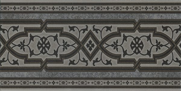 Керамическая плитка Подступенок Koblenz Stellstufe mit Dekor Anthrazit 15,5*31 / коллекция Koblenz / производитель SDS / страна Германия