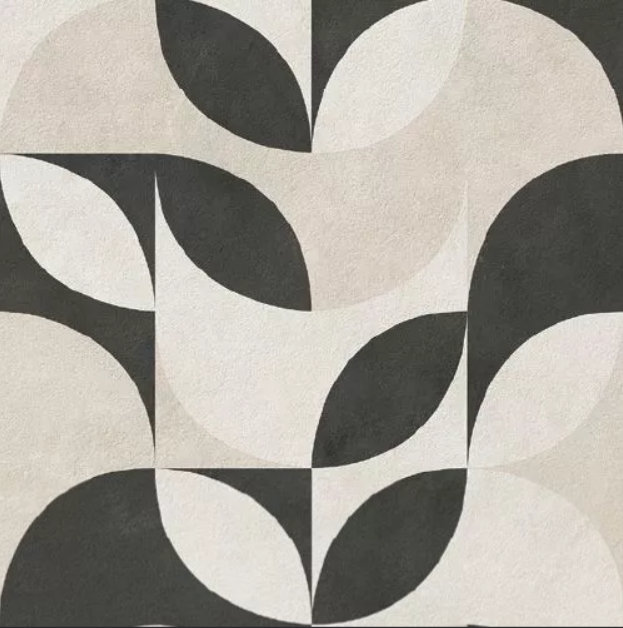 Керамогранит Natural Terre Decoro Ovale Cold 60х120 / коллекция NATURAL TERRE / производитель LA FENICE / страна Италия