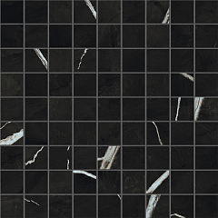 AJQC Мозаика MARVEL MERAVIGLIA BLACK ORIGIN MOSAICO 30x30 см