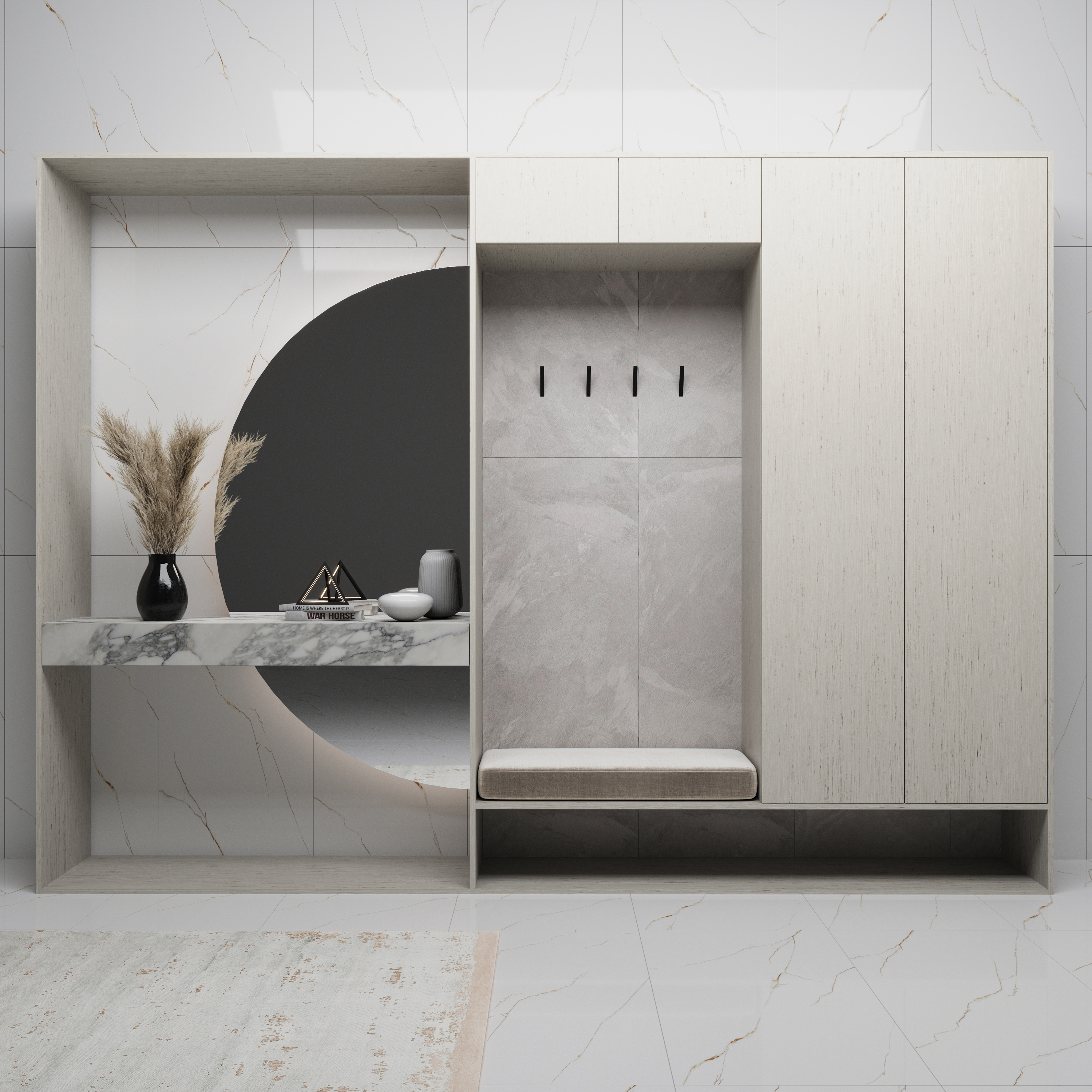 Керамогранит Керамогранит GOLDEN QUEEN GLOSSY CARVING / коллекция  / производитель buonoceramica / страна 