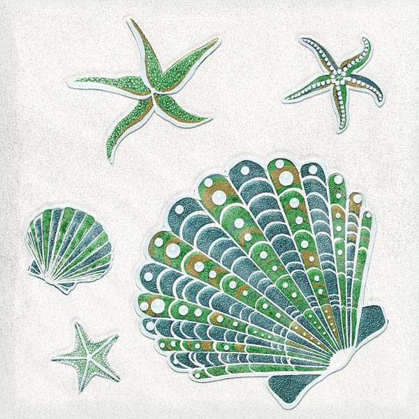 Керамическая плитка Керамическая плитка Плитка SMALTO MARE 2 BIANCO 15*15 / коллекция SMALTO КЕРЛАЙФ / производитель КЕРЛАЙФ / страна Россия