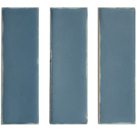Керамическая плитка Плитка DNA Chalk Steel Blue 4х12,5 (0,57) / коллекция Чок/Chalk DNA TILES / производитель DNA TILES / страна Испания