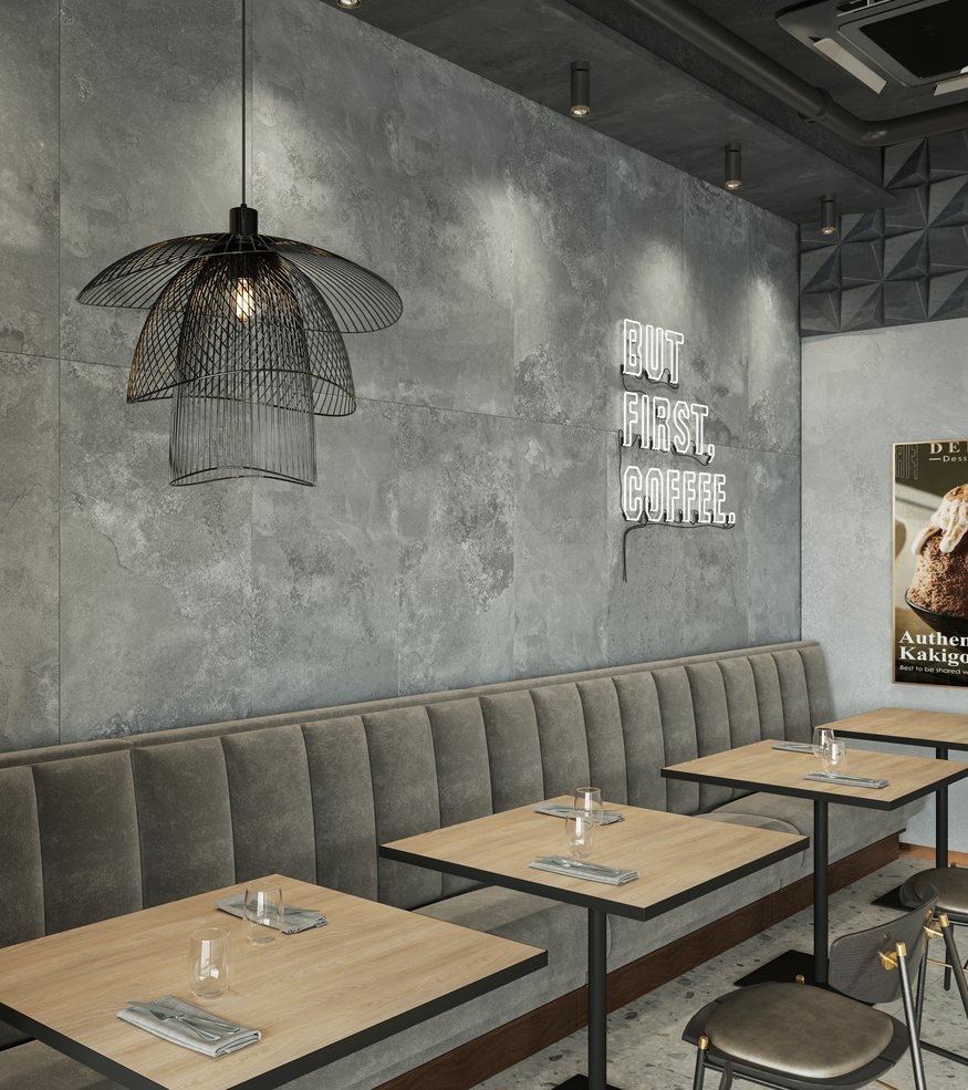 Керамогранит Керамогранит Promenade Smoke Matt Punch 60 x 120 Структурный матовый / коллекция  / производитель NT CERAMIC / страна 