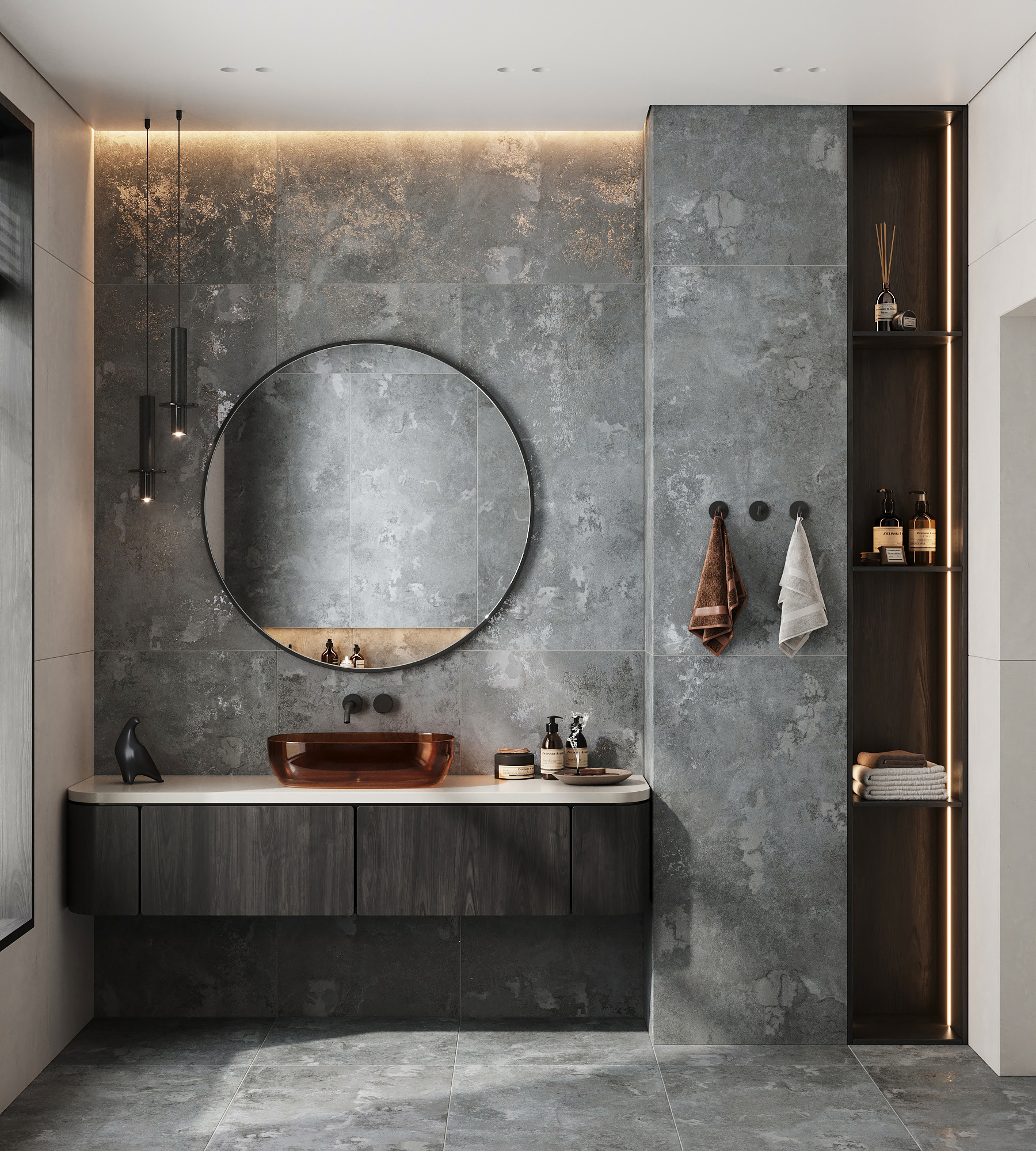 Керамогранит ERAGON DARK GREY / коллекция arcadiaceramica / производитель Arcadia Ceramica / страна Индия