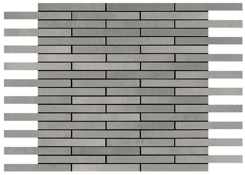 Мозаика A0UU Мозаика BLAZE ALUMINIUM MOSAICO TWIN 36,1x29,4 см / коллекция BLAZE / производитель Atlas Concorde Italy / страна 
