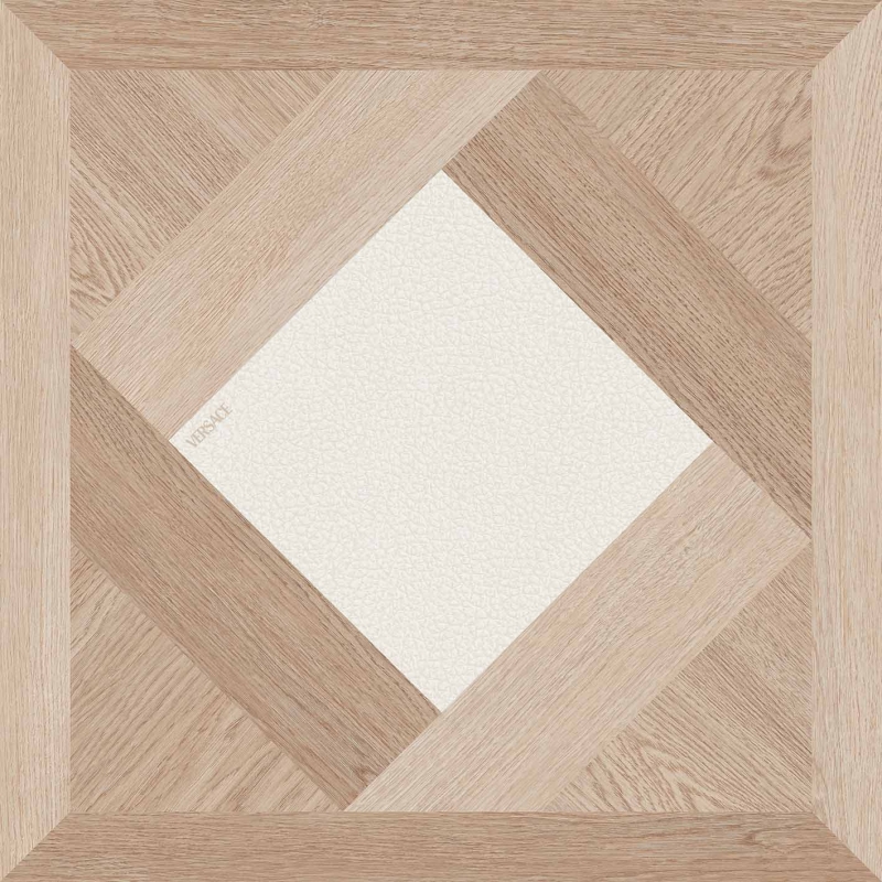 Керамогранит LEATHERWOOD WINDOW BISCUIT NAT.3D 60X60 8,5 мм / коллекция Leatherwood VERSACE / производитель VERSACE / страна Италия