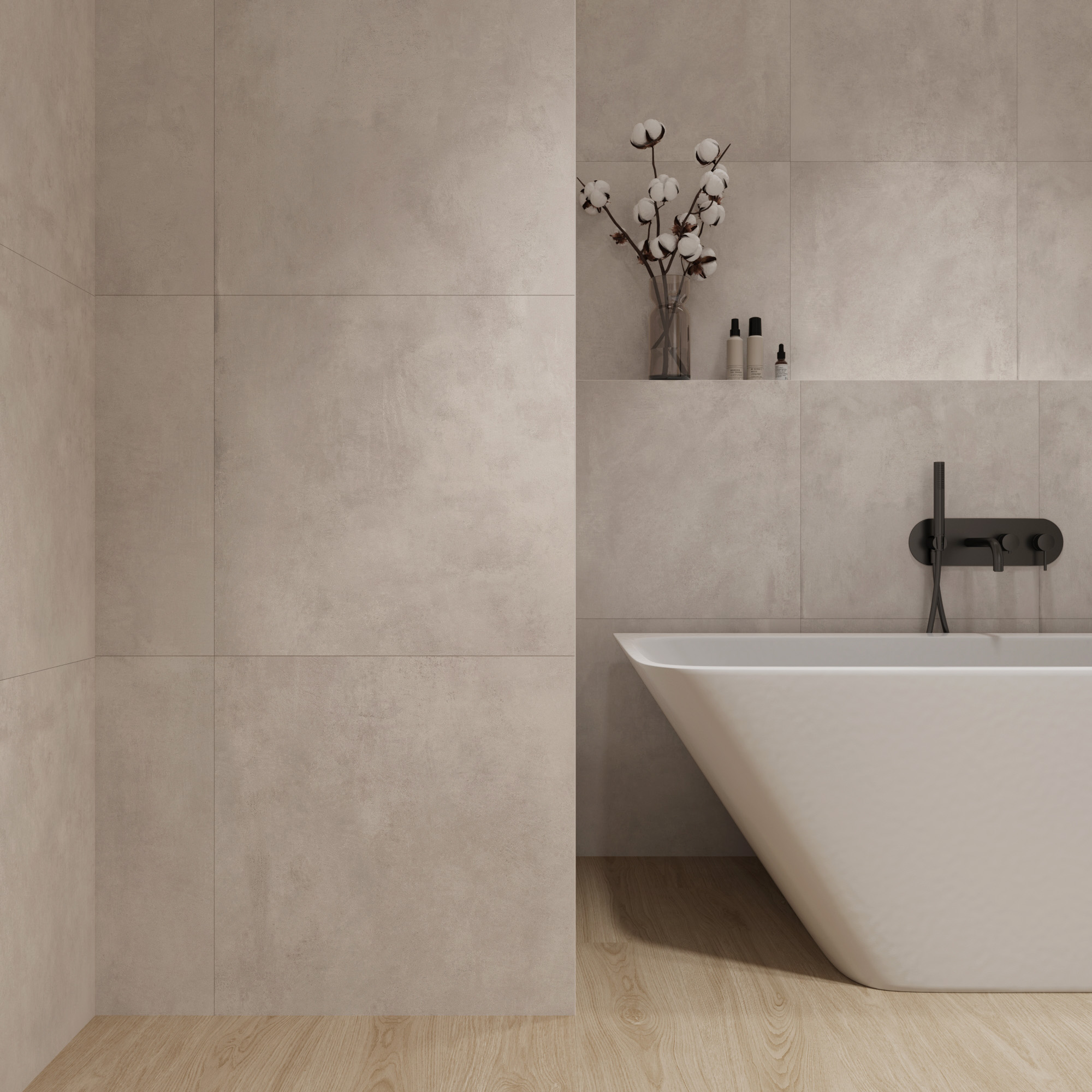 Керамогранит CEMENTUM BIANCO / коллекция arcadiaceramica / производитель Arcadia Ceramica / страна Индия