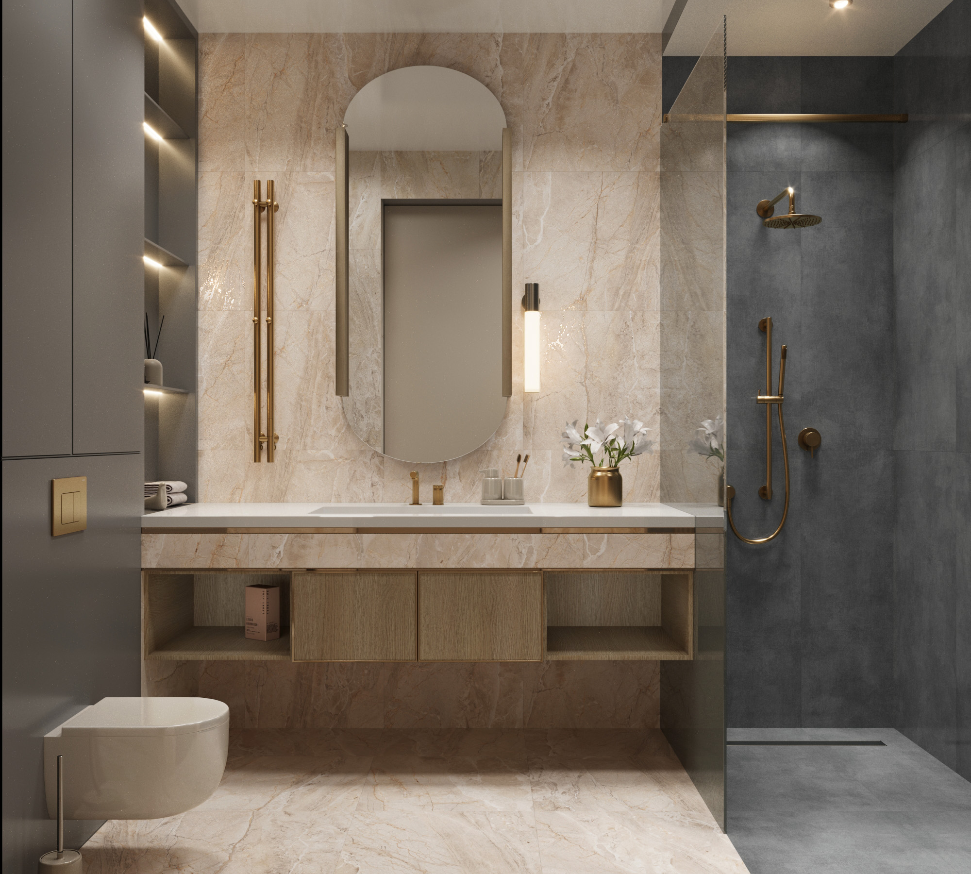 Керамогранит INTERA CREMA / коллекция arcadiaceramica / производитель Arcadia Ceramica / страна Индия
