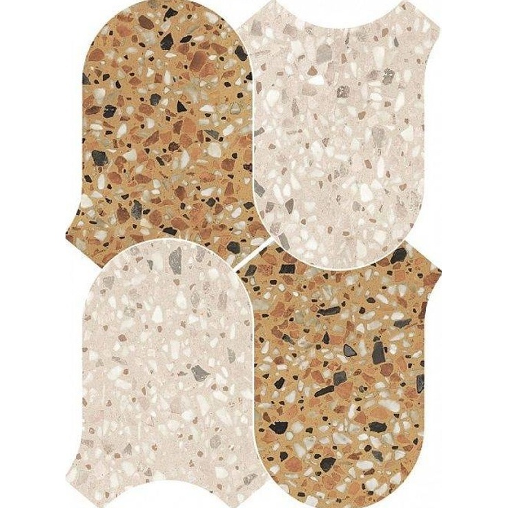 Мозаика 4101287 Мозаика CHICCO ONDA MOSAIC SENAPEGREIGE 27x36,5 см / коллекция CHICCO / производитель 41ZERO42 / страна Италия