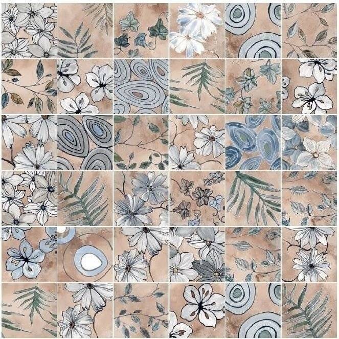 Керамогранит EMTN ROMANTIC ROSE 20x20 / коллекция EMOTION Elios Ceramica / производитель Elios Ceramica / страна Италия