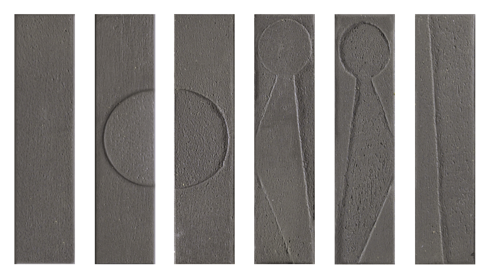 Керамогранит KOINE ALPHABET LAVA 4,5X18,6 / коллекция KOINE Settecento / производитель Settecento / страна Италия