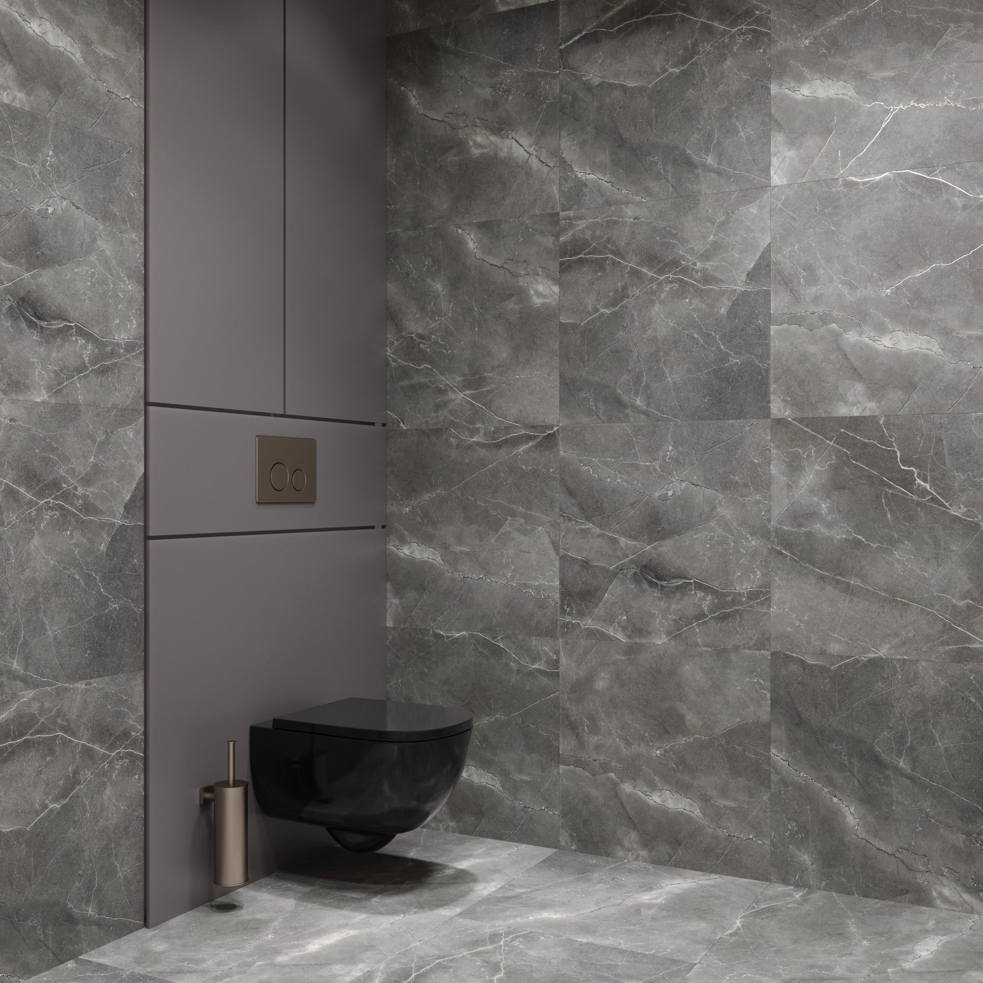 Керамогранит PULPIS NERO / коллекция arcadiaceramica / производитель Arcadia Ceramica / страна Индия