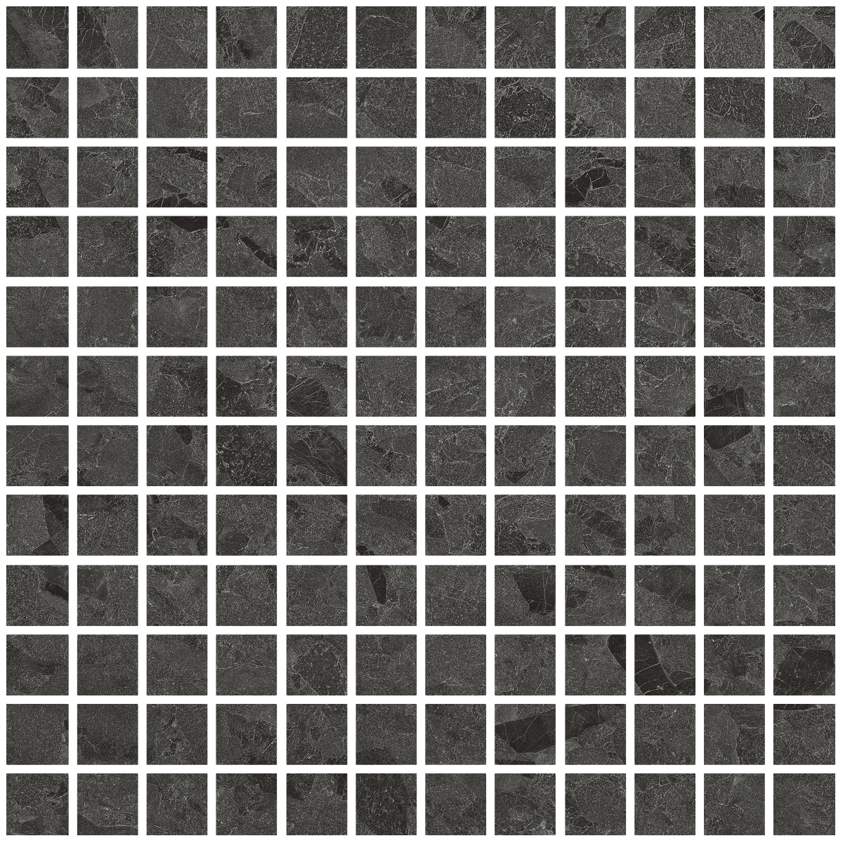 Керамическая плитка Керамогранит Eme Mosaic 25 Anthracite Anti-Slip 30x30 / коллекция Eme / производитель Living Ceramics / страна Испания