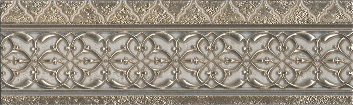 Керамическая плитка Cenefa Tawriq Gold 9x29,75 / коллекция Ona Aparici / производитель Aparici / страна Испания