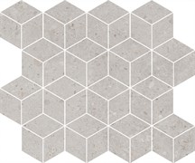 Риккарди Декор мозаичный серый светлый матовый T017\14053 45x37,5