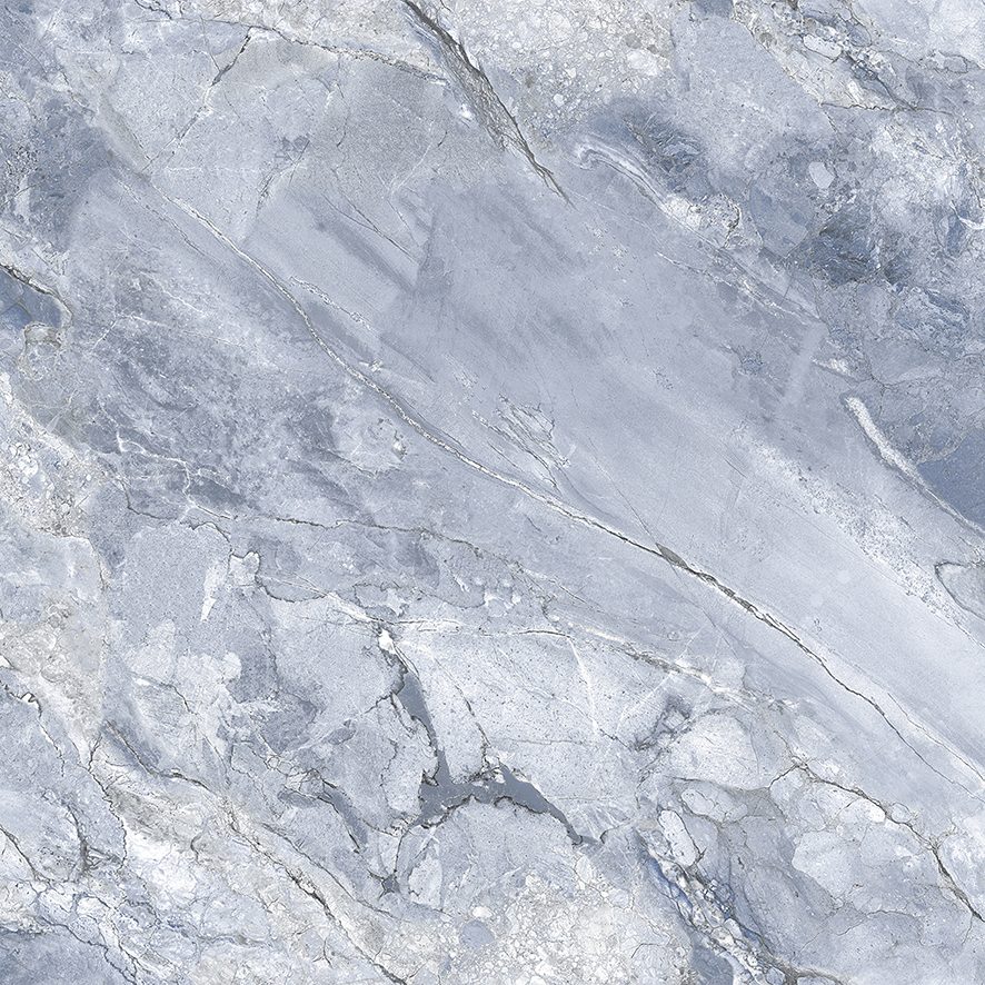 Керамогранит Ocean Gorgeous Blue Керамогранит голубой 60х60 Полированный / коллекция Ocean Gorgeous Blue / производитель Ceradim / страна Индия