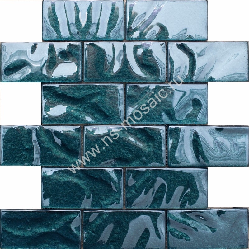 Мозаика S-828 стекло  (48*98*8) 248*298 / коллекция EXCLUSIVE series / производитель NS-Mosaic / страна Китай