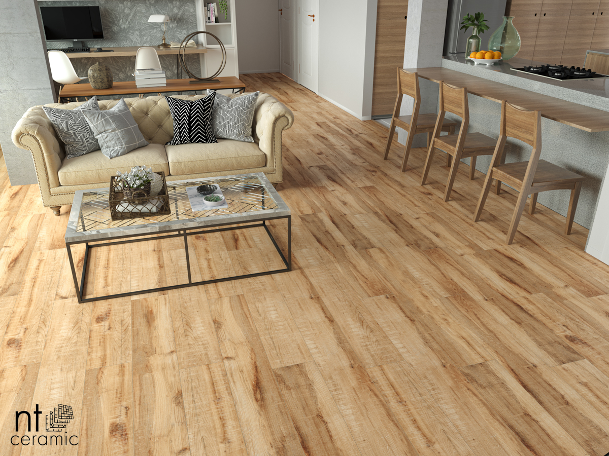 Керамогранит Керамогранит Wood Mocca Brown 20 х 120 Матовый / коллекция WOOD / производитель NT CERAMIC / страна 