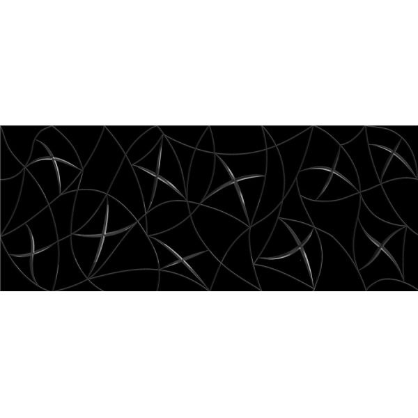 Керамогранит Vela Nero «Stella» 20,1х50,5 (13шт) декор / коллекция VELA 20.1x50.5 / производитель AZORI / страна Россия