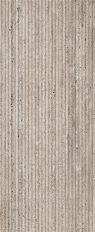 Керамическая плитка fTP2 Materia Classica Groove Tortora 50x120 RT / коллекция MATERIA CLASSICA / производитель Fap Ceramiche / страна Италия