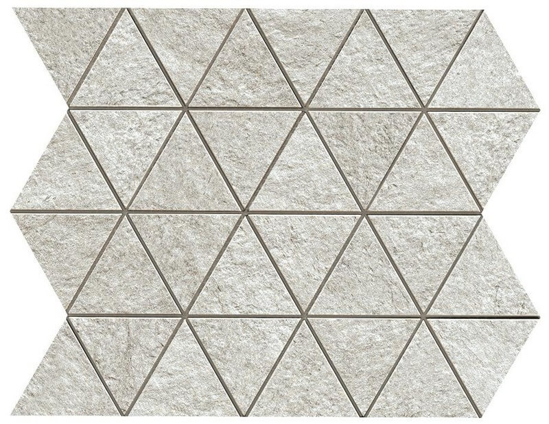 Мозаика AN7G Мозаика напольная KLIF WHITE TRIANGLES 28,5x33 см / коллекция KLIF / производитель Atlas Concorde Italy / страна Италия