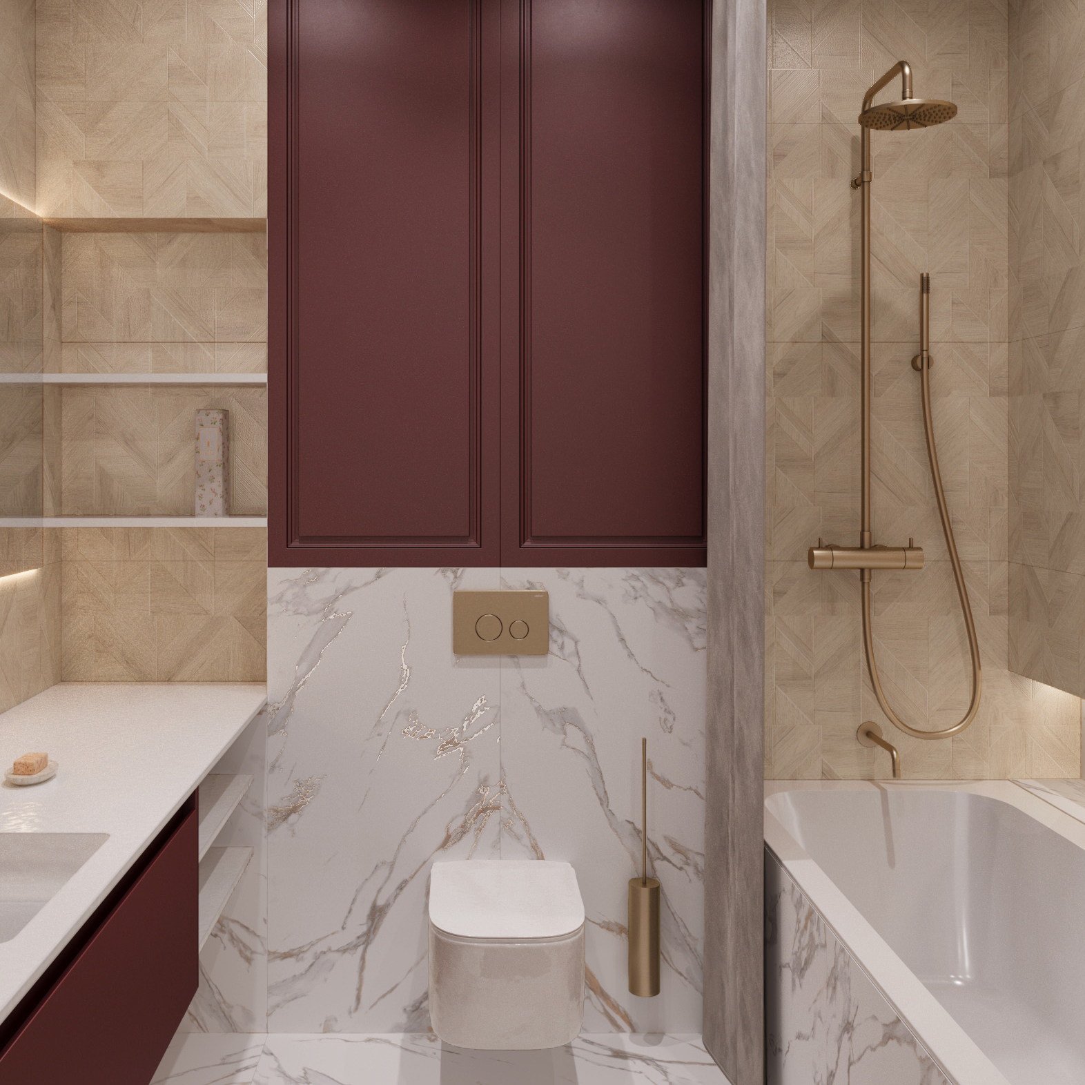 Керамогранит CALACATTA GOLD / коллекция arcadiaceramica / производитель Arcadia Ceramica / страна Индия