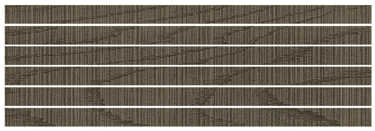 Керамическая плитка Керамогранит Riga Mosaic 590 Walnut 30x90 / коллекция Riga / производитель Living Ceramics / страна Испания