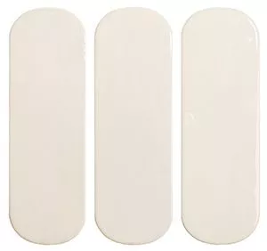 Керамическая плитка 136310 Calema Oval White Gloss 5.2x16 / коллекция CALEMA DNA TILES / производитель DNA TILES / страна Испания