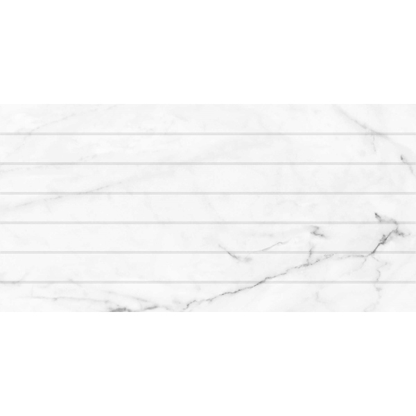 Керамогранит Плитка настенная Хокку 7Д белая 30х60 (1,98м2/55,44м2) / коллекция Хокку 30х60 / производитель Керамин / страна Беларусь