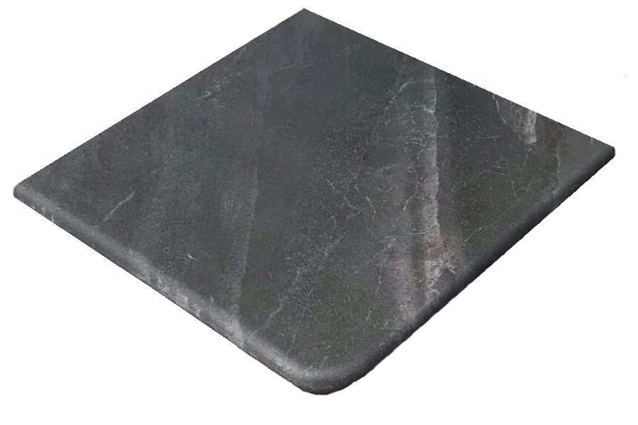 Керамическая плитка Ступень угловая Tibet Anti-Slip Antracita 33*33 / коллекция Tibet Antracita / производитель Gres de Aragon / страна Испания