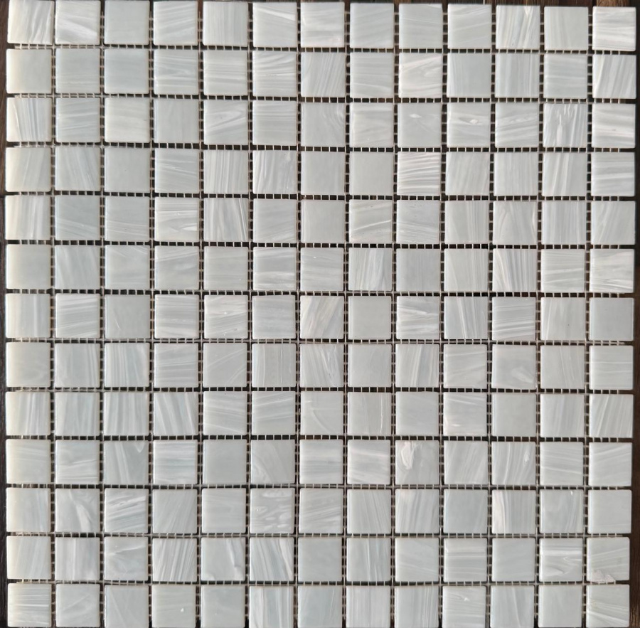 Мозаика PIX133 из стекла, чип 23x23 мм, сетка 327х327х4 мм / коллекция Pixmosaic / производитель Pixmosaic / страна 