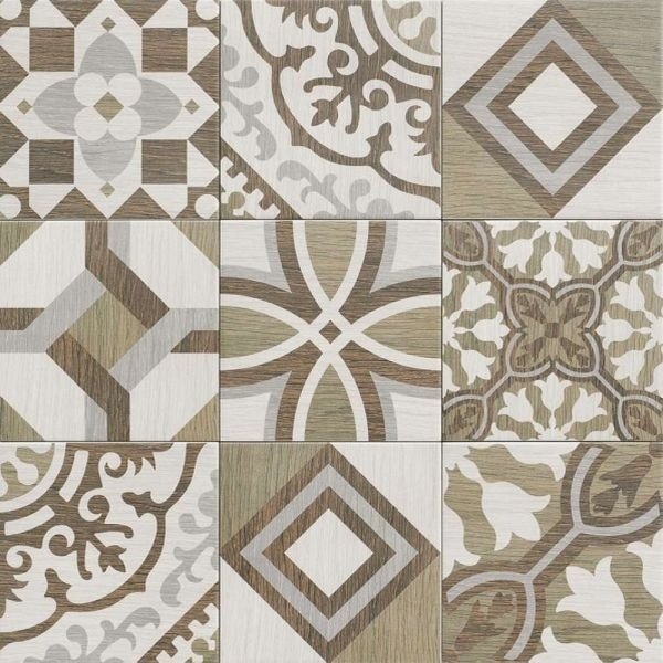 Керамогранит Patchwood Mix 20x20 / коллекция Patchwood / производитель Mainzu / страна Испания