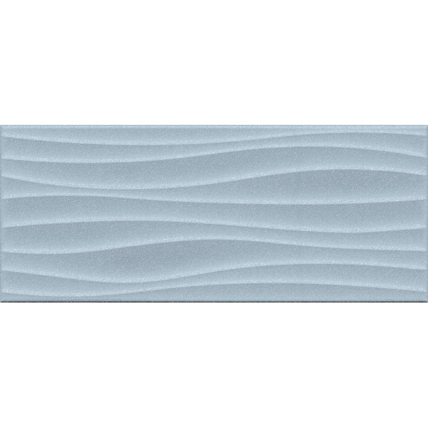 Керамогранит Плитка настенная Monocolor sugar  blue голубой 01 25х60 (1,2м2/57,6м2/48уп) / коллекция Aqua 25х60 NEW 2024 / производитель Gracia Ceramica / страна Россия