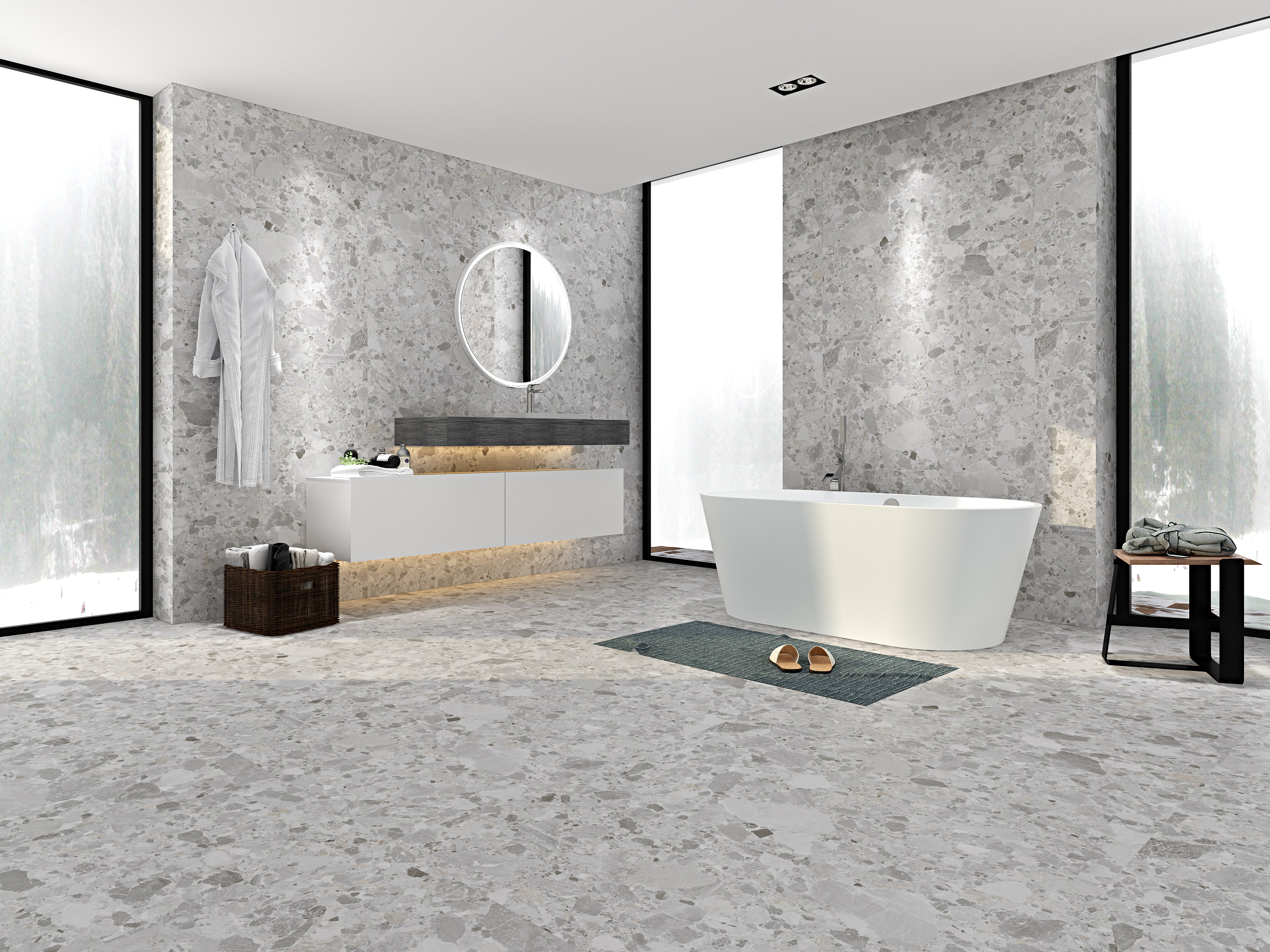 Керамогранит Керамогранит Yu Gong Yi Shan 120 х 240 Матовый / коллекция Atlas Wide / производитель NT CERAMIC / страна 