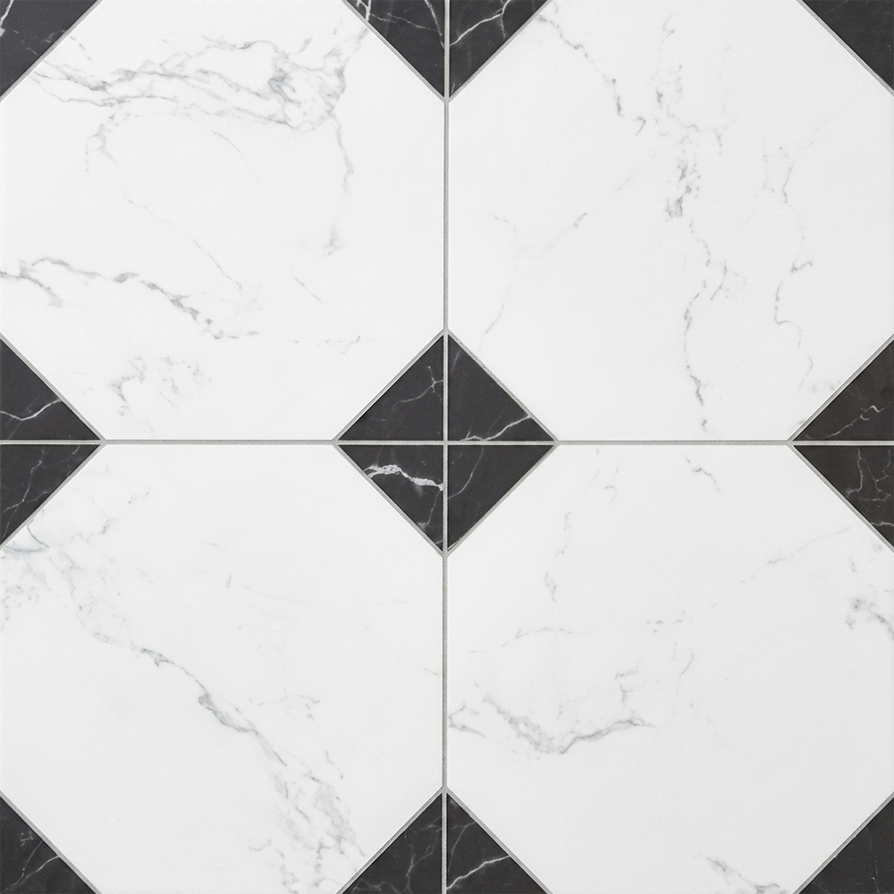 Керамогранит Керамогранит PEMBROOK Black Pre-cut 45x45 / коллекция PEMBROOK 45x45 / производитель ETILI Seramik / страна Турция