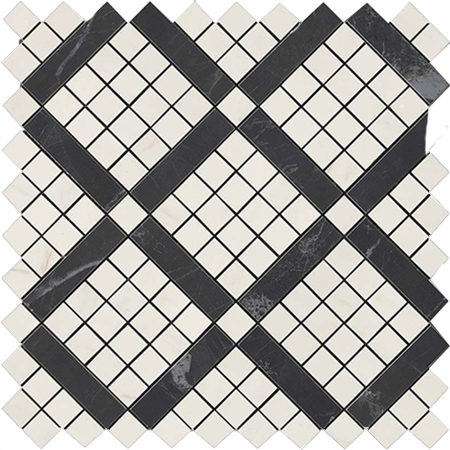 Керамогранит мозаика 9MVF MARVEL CREMO MIX DIAGONAL MOSAIC, 30,5x30,5 (9MVF) / коллекция MARVEL PRO / производитель Atlas Concorde Italy / страна Италия