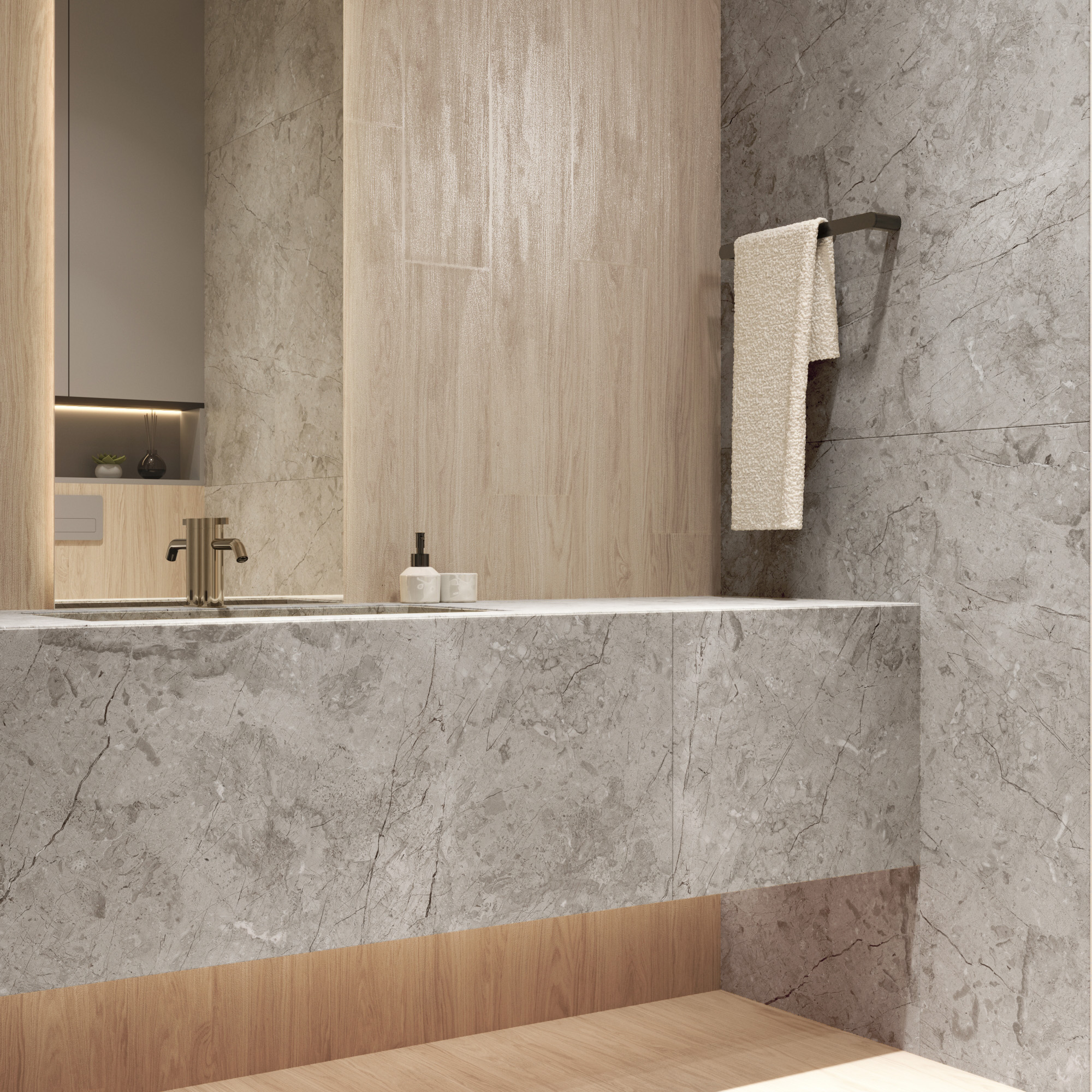 Керамогранит CRISSEL WOOD PINE / коллекция arcadiaceramica / производитель Creanza / страна Индия