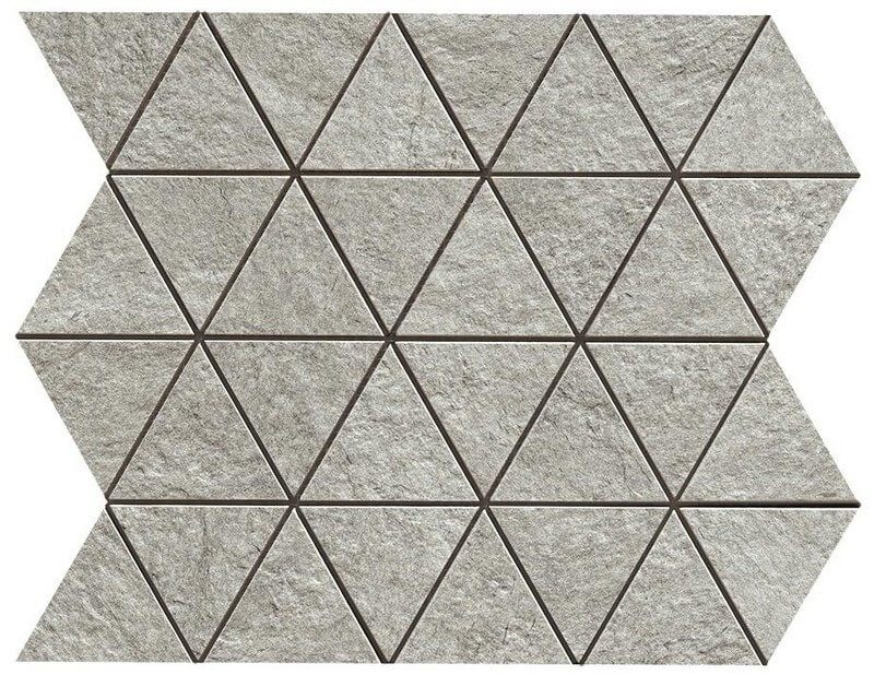 Мозаика AN7H Мозаика напольная KLIF SILVER TRIANGLES 28,5x33 см / коллекция KLIF / производитель Atlas Concorde Italy / страна Италия