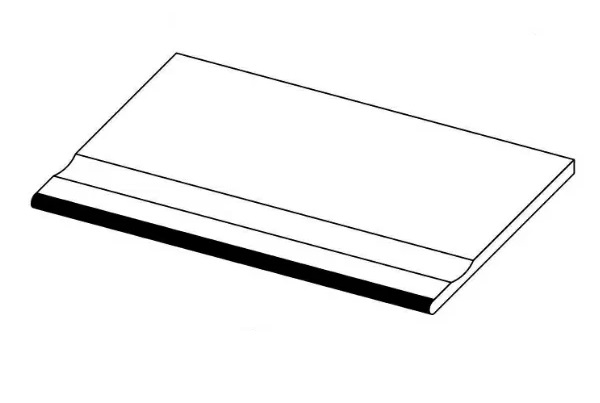 Керамогранит 620090000938 Спецэлемент RIVE DOLCE RIVA BORDO PISCINA 30x60 см / коллекция RIVE / РИВЕ ATLAS CONCORDE / производитель Atlas Concorde Russia / страна Россия