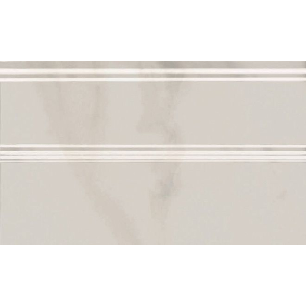 Керамогранит FMB009 Плинтус Гран Пале белый 25х15 (13шт) / коллекция Гран Пале 25х40 / производитель Kerama Marazzi / страна Россия