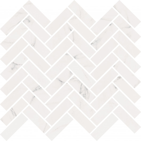 Керамогранит Мозаика SENSI MOS CHEVRON STATUARIO WHITE	30X30 / коллекция SENSI ABK / производитель ABK / страна Италия