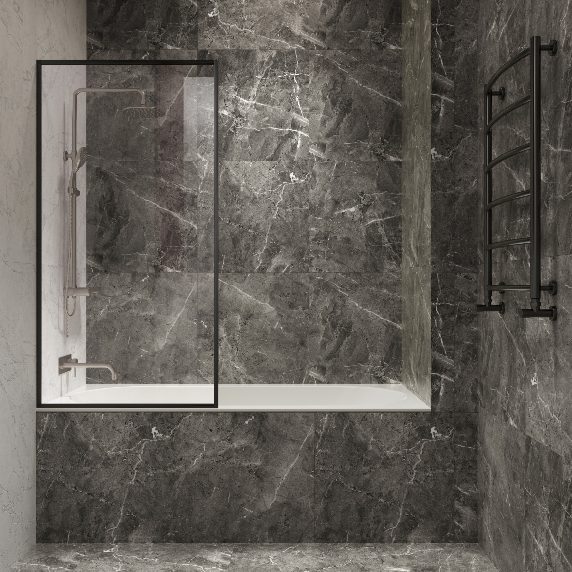 Керамогранит FLORENCIA GREY / коллекция arcadiaceramica / производитель Arcadia Ceramica / страна Индия