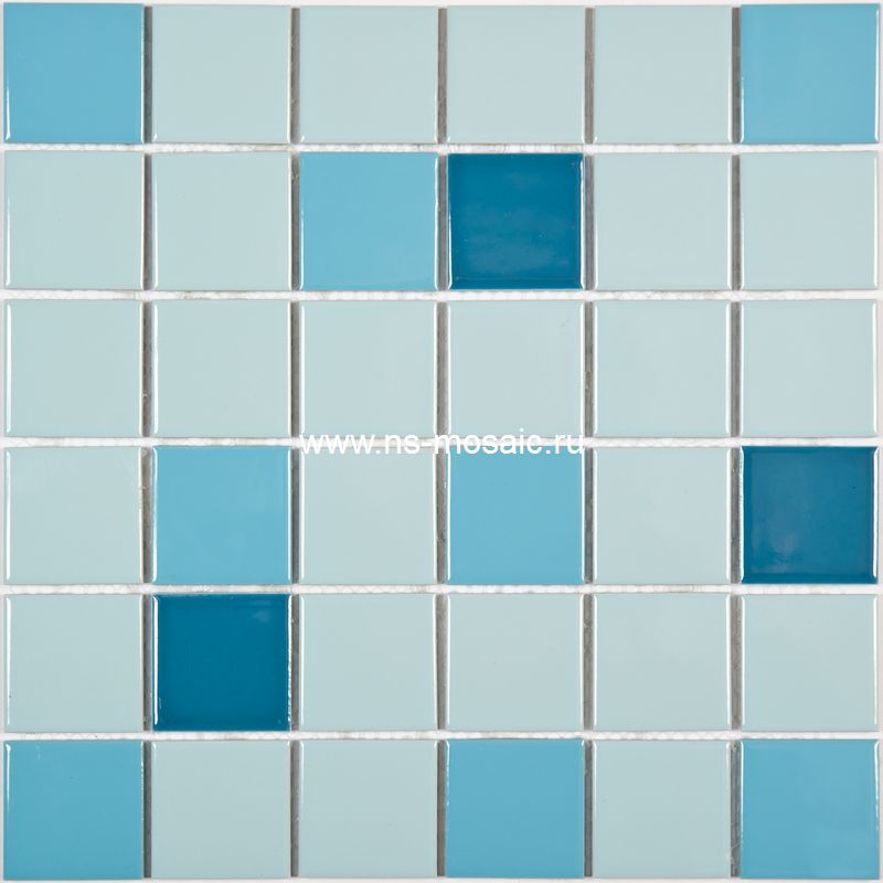 Мозаика PW4848-01 керамика глянцевая (48*48*5) 306*306 / коллекция PORCELAIN series / производитель NS-Mosaic / страна Китай
