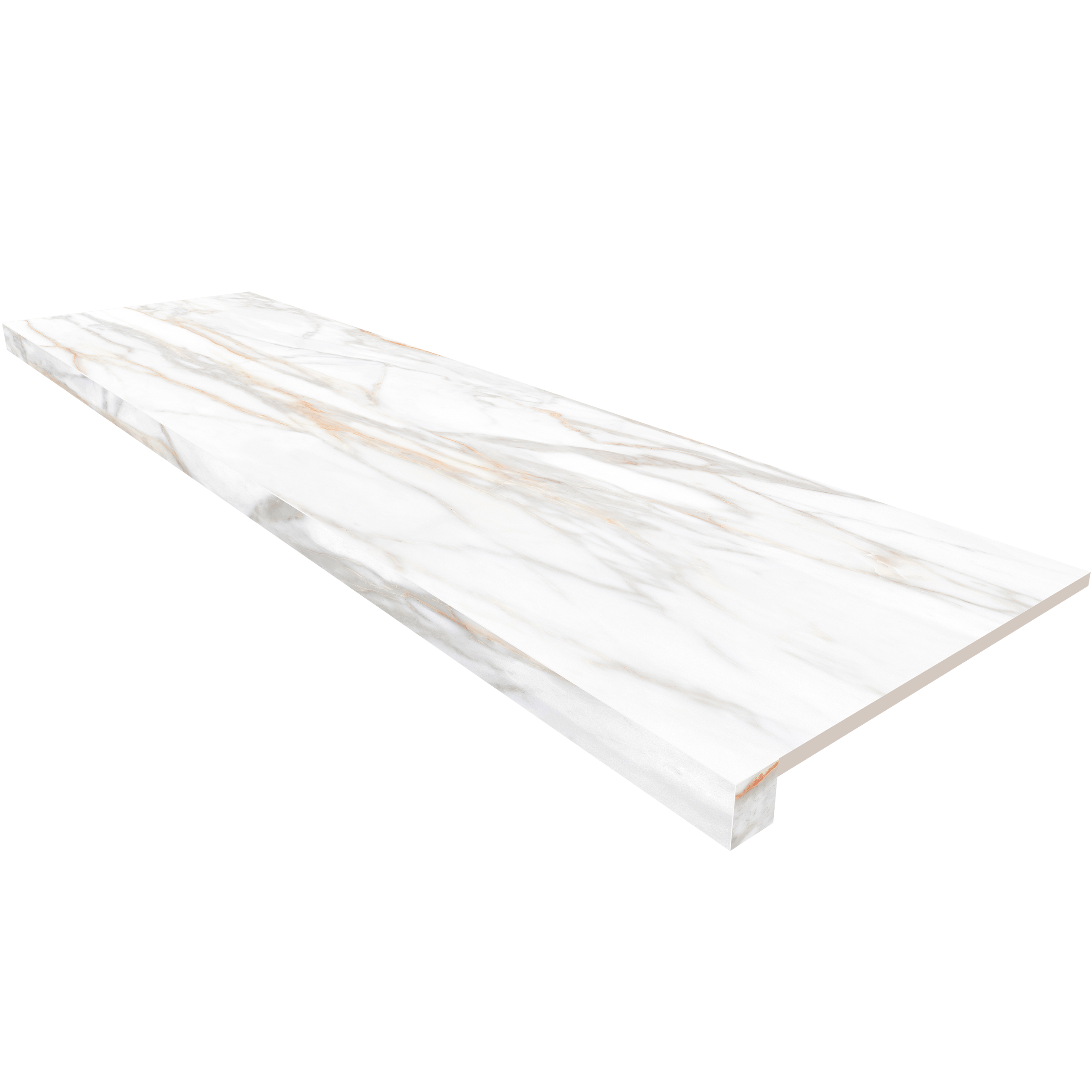 Керамическая плитка Подоконник угловой SM02 33х120 непол. без бокового выступа (левый) / коллекция SUPREME / производитель ™Ametis by Estima / страна 