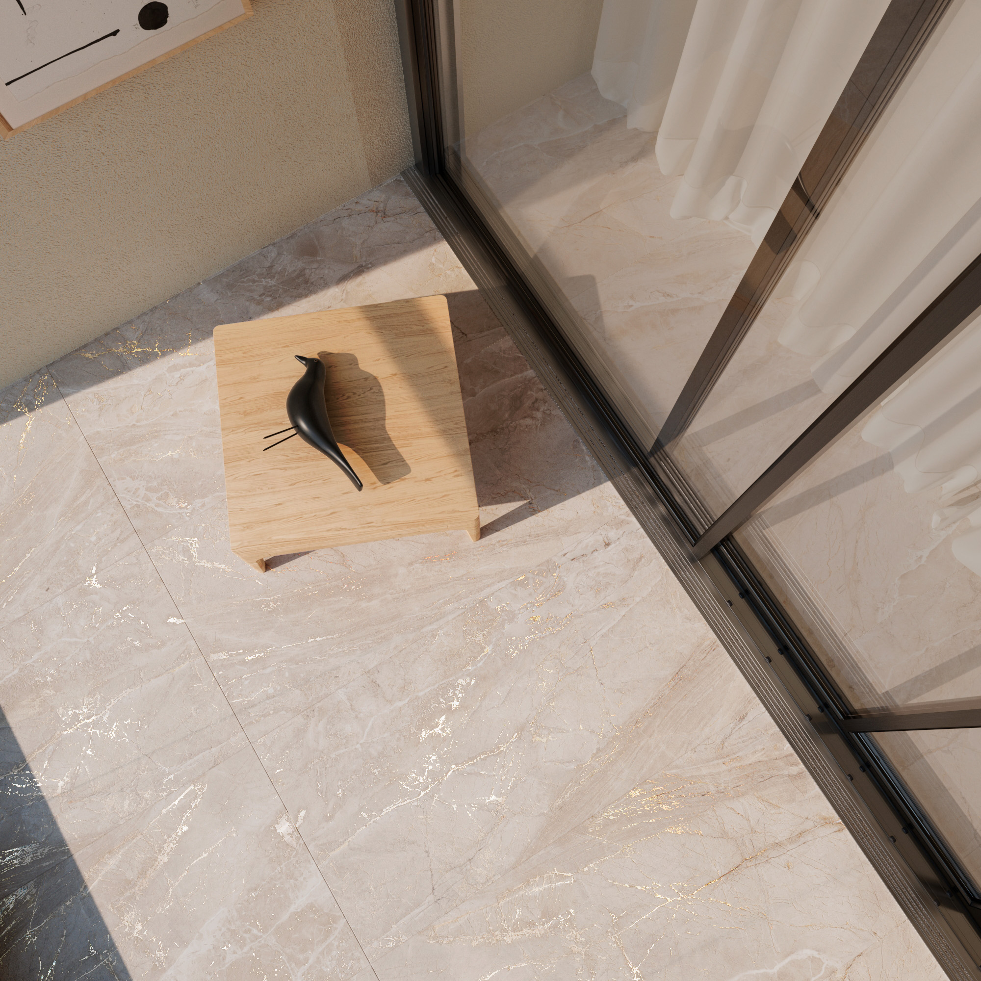 Керамогранит INTERA CREMA / коллекция arcadiaceramica / производитель Arcadia Ceramica / страна Индия